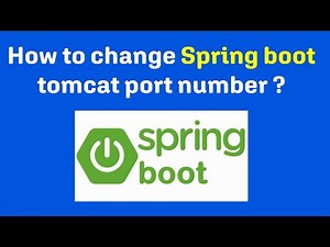 2.How to change default server port number in spring boot|Spring boot tutorial Zest prime