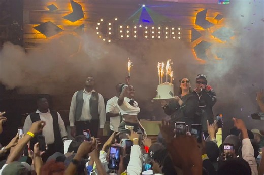 32K views · 1.9K reactions | A-Reece getting love on stage from $limes and cake from Rickelle Jones last night in Propaganda at his BDC . ❤️ this is so beautiful mahnnn | A-Reece lyrics ZA | Facebook