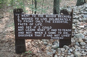 Transcendentalist Trail in Concord, Massachusetts