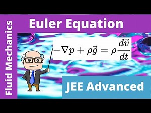 Euler equation of motion of an ideal fluid | Fluid Mechanics