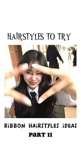 Ribbon Hairstyle Ideas for Girls