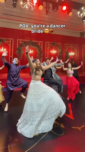 Nidhi Kumar Malhotra on Instagram: "LINK IN BIO - #SANGEET NKD MAIN ENTRY DANCE ACT 🤯 Imagine a dancer bride entering the way I did, because I wanted everyone to see me for the first time at the SANGEET ONLY WHILE DANCING IN MY 20 KG @manishmalhotra05 lehenga & the songs I’ve been saving for my Sangeet ever since I was a little girl! The thought, the execution, WATCH IT ALL ON YT! 😍 I always knew I wanted to dance ONLY with the ppl I know & love, no professional dancers, no one I didn’t know. 