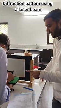 12th Physics Practical Activity 5 | Diffraction Patterns Using Laser Beam | Board Exam Practical