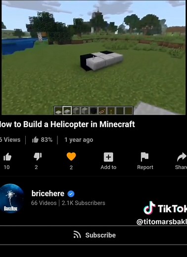 Ultimate Minecraft Helicopter Building Tutorial