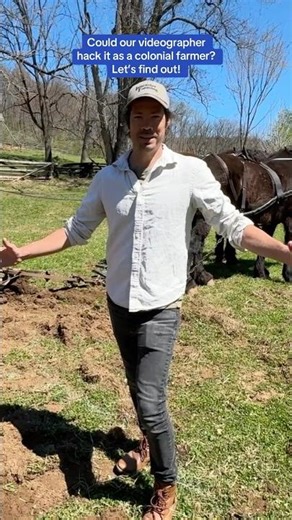 Should Drew hang up his camera to be a colonial farmer?