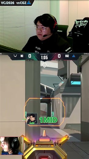 【MIC ON】緊張のMAP1 最初のラウンド！【26 split1 vsCGZ戦】