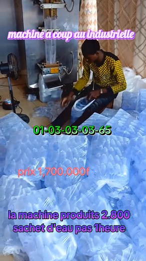 8.1K views · 96 reactions | MACHINE INDUSTRIEL 1,700,000F UNE BOUCHES A 230.000F(DEUX BOUCHES A 330.000F Machine a scellé gobelet nouveau 85mil Grande promo ouvert ⭕️Localisation YOPOUGON PHAMACIE KENYA ✅️MACHINE IMPORTÉ 1,700,000F ✅️VERTICAL A 430,000F ✅️MANUEL A 60,000F ️Watsap (01-03-03-03-65) Num(01-03-03-03-65) | Vente de machine a coupé l'au automatique | Facebook