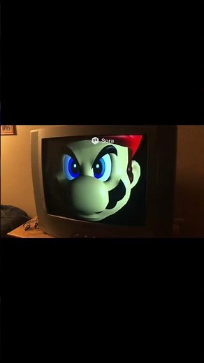 Super Mario 64 Anti Piracy Screen (REAL) #mario #antipiracy #creepy