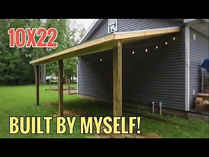 DIY Shed Roof Triumph: 12’x21’ Built Solo!