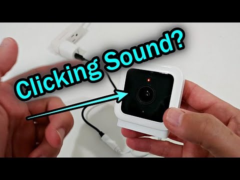 WYZE Cam V3 Makes Clicking Sound (Solution Works Also For Lots Of Other Security Cameras)
