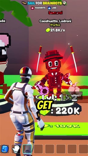 3 SECRET CODES in Sail for Brainrots ‪@Pandvil #fortnite #brainrot