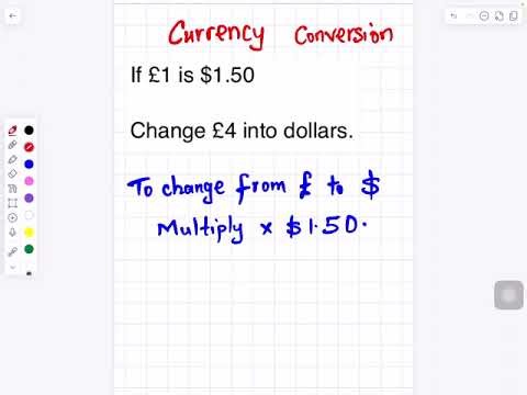 Convert pounds to dollars