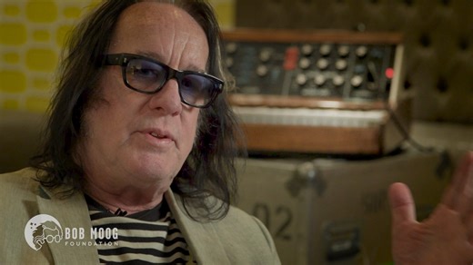 1.3K views · 1.4K reactions | MOOG = SYNTHESIZER.  Listen in as the legendary Todd Rundgren reflects on his use of Moog synthesizers. Enter to win our fundraising raffle for a fully restored vintage Minimoog signed by Todd valued at $6,500 here: https://bit.ly/ToddRundgrenMinimoogRaffle | The Bob Moog Foundation | Facebook