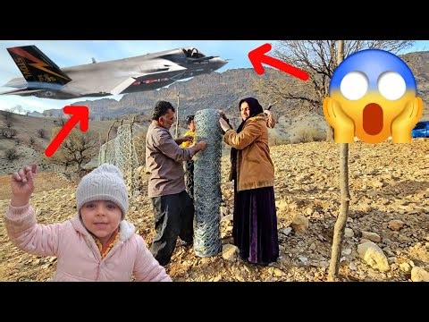 DIRA Family in the Farm and an Unexpected Encounter! Fighter Jet Spotted Over DOORA ✈️🚜