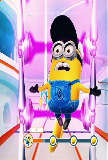 🍌 Minion Rush Referee Minions Electrifying Funny Fail #05 🚀 Vector's Fortress PC Run #Shorts