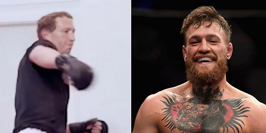 Mark Zuckerberg's MMA skills have been praised by Conor McGregor