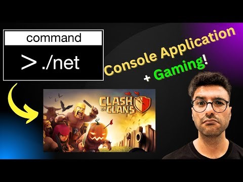 .NET: Console Application + Gaming!