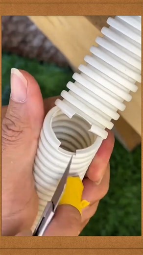 Sharing practical tips for easy flexible PVC pipe connections #diyprojects #lifehack