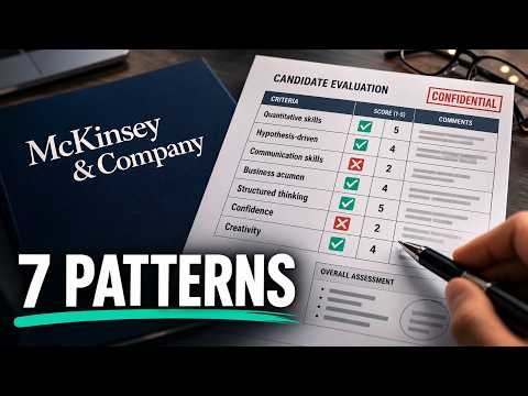 I Scored a Hundred McKinsey Case Interviews — Here's What Separates a Hire from a Reject