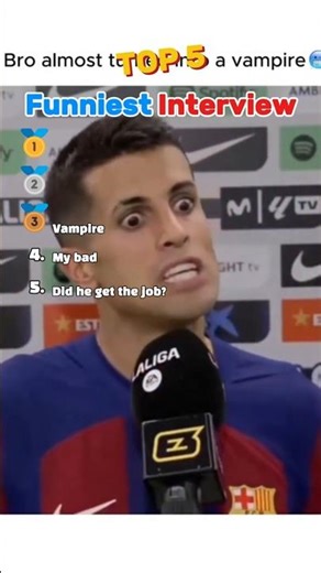 Ranking Top5 Funniest interview