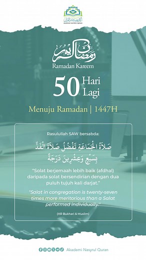 𝟓𝟎 𝐇𝐀𝐑𝐈 𝐋𝐀𝐆𝐈 𝐌𝐄𝐍𝐔𝐉𝐔 𝐑𝐀𝐌𝐀𝐃𝐀𝐍 🕌✨