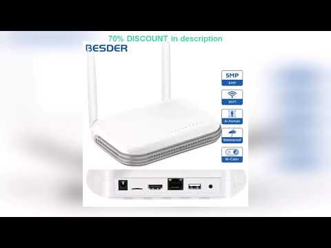 A must-have product! WiFi NVR 8CH / 4CH 6MP H.265 Onvif Network Video Recorder for Wireless Securi