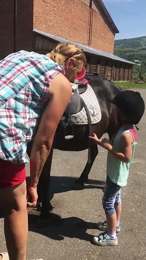 Шок! Занятия конным спортом для детей.