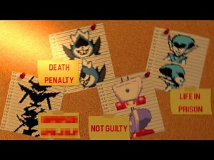 If DELTARUNE VILLAINS Were Charged For Their Crimes