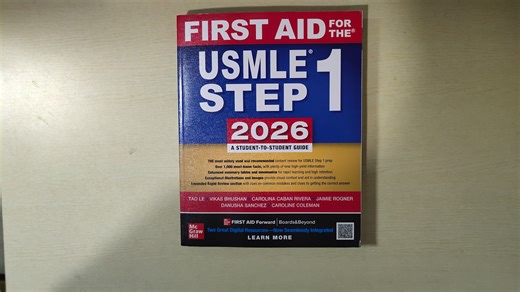 《美国医师执照考试第一步急救指南2026 第36版》 First Aid for the USMLE Step 1 2026 36th Edition