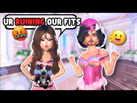 I ASKED MY ENEMY TO DUO in Dress to Impress (Roblox)