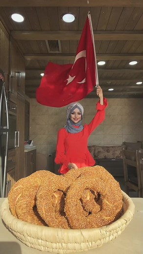 Turkish Sesame Bread Recipe | Simit- Abirz Kitchen