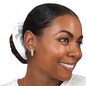 Loza Tam Satin Hair Bun Maker For Women (3 Pack) | Satin Ballet Bun Maker/Shaper for Medium - Long Hair | Bun Maker for Natural Curly Hair