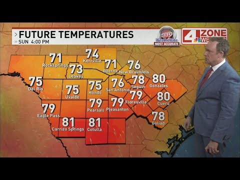 LATEST FORECAST: More warmth ahead, with slight rain chance