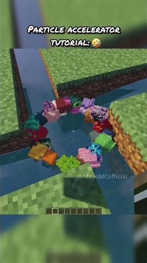 Particle accelerator tutorial: 🤣🥀 #shorts