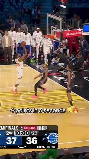 So tuff. 🔥 #nba #basketball #knicks #magic #bball | basketball