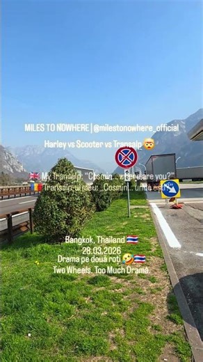 Drama on two wheels 🤣🇹🇭Two Wheels. Too Much Drama.Harley vs Scooter vs Transalp 🤯Bangkok, Thailand