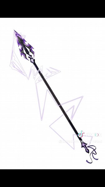Lightning Spear Art: Unique Weapon Design Concepts