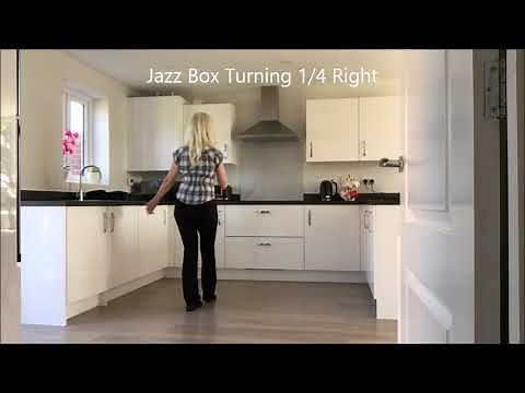Line Dance Basic Steps Jazz Box