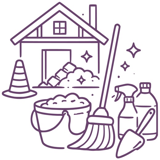 Post-Construction Cleaning | CM Tidy-Up! Professional Cleaners
