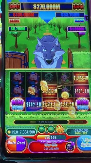 🐺The Wolf Howled a BIG WIN! #88Fortunes #huffnpuff #slots