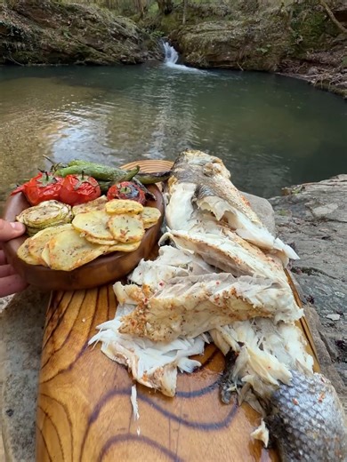 Relaxing Outdoor Cooking ASMR