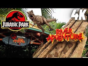 Jurassic Park River Adventure FULL RIDE EXPERIENCE at Island's of Adventure Orlando in 4K (2023)