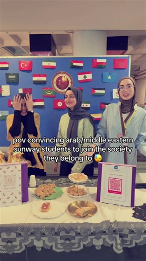 Join Our Society: Engaging Middle Eastern Students at Sunway