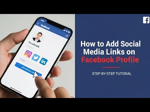 How to Add Social Media Links on Facebook Profile (Step-by-Step Tutorial)