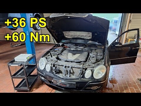 Mercedes E320 CDI S211 224 PS | Stage1 VMAX ECU Leistung Software Optimierung Chiptuning - DPF AGR
