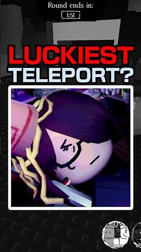 Luckiest 007n7 Teleport? | #roblox #forsaken