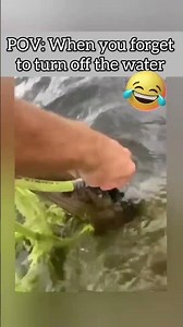 When you forget to turn the water off 😆 #funny #shorts #fail #relatable