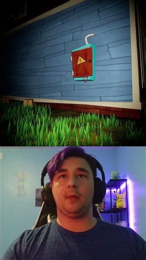 this mod broke me! #shorts #helloneighbor #fnaf