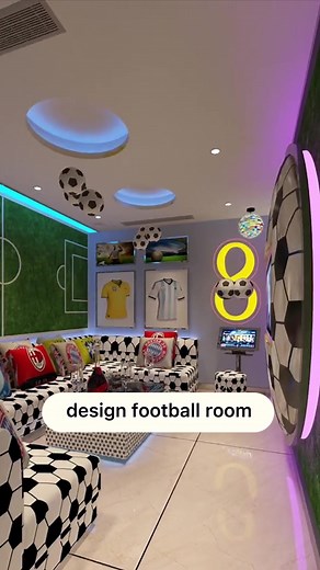 Football Room Design Ideas: Modern Soccer Bedroom Decor