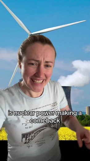 Nuclear power is super fascinating but complex. I’ll make more vids on it #stem Sources: 1. “We Could Be Entering a Nuclear Power Renaissance” – Popular Mechanics 2. “We Have an Energy Storage Problem” – Forbes 3. “The Economics of Nuclear Energy” – Real Engineering (YouTube)